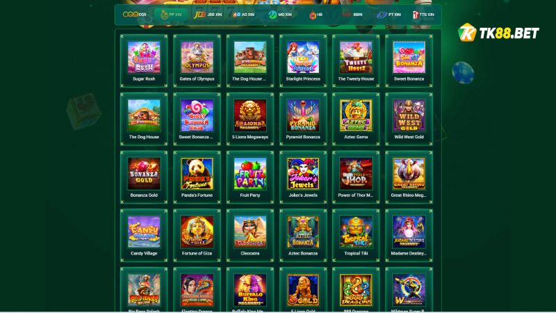 Đa dạng nhiều game cho anh em lựa chọn